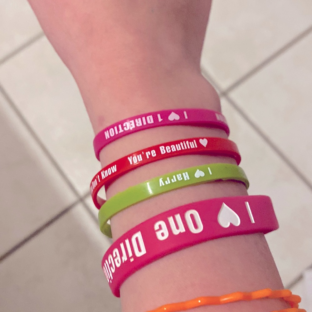 One direction harry styles rubber band set
